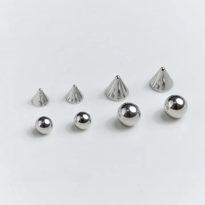 Titanium Steel Devil Nail Eyebrow Piercing External Spiral Punk Style Fashion Jewelry Women's Fresh out New Arrivals