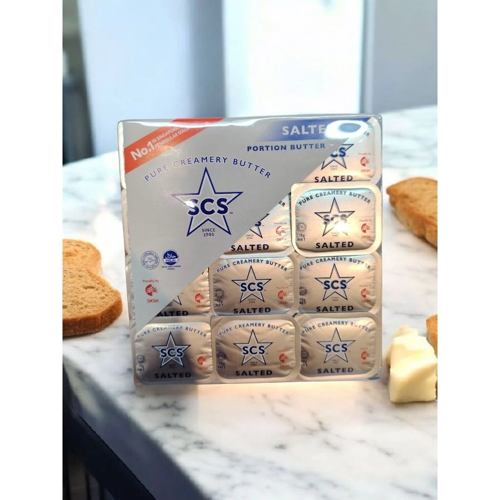 SCS PURE CREAMY BUTTER SALTED10G×12
