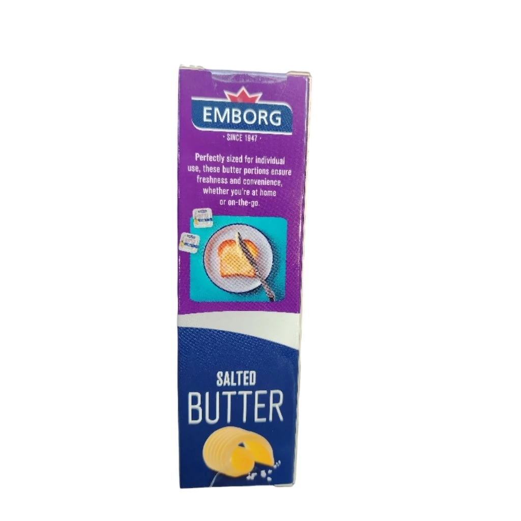 EMBORG 100% NATURAL BUTTER SALTED