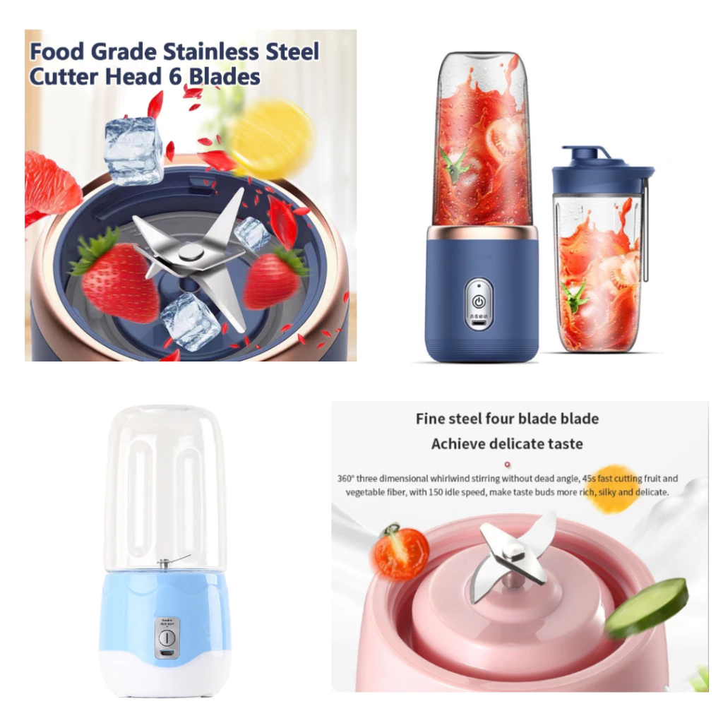 Wireless Juice Blender Juice Extractor USB Charging Shake n Take Mixer Fruit Juicer Chopper Grinder