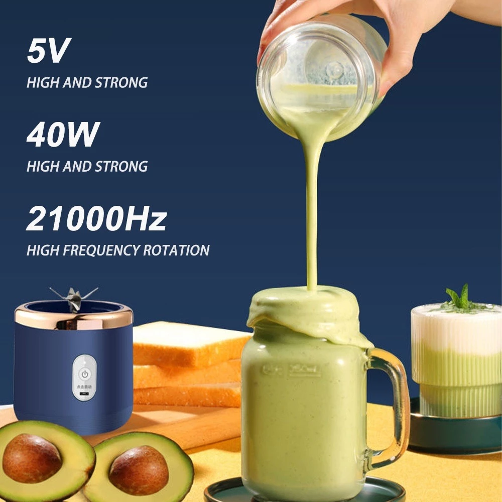 Wireless Juice Blender Juice Extractor USB Charging Shake n Take Mixer Fruit Juicer Chopper Grinder