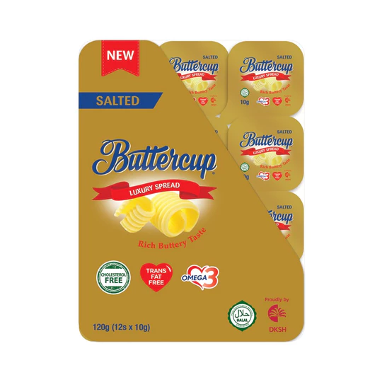 BUTTERCUP SALTED PORTION SPREAD 10GX12
