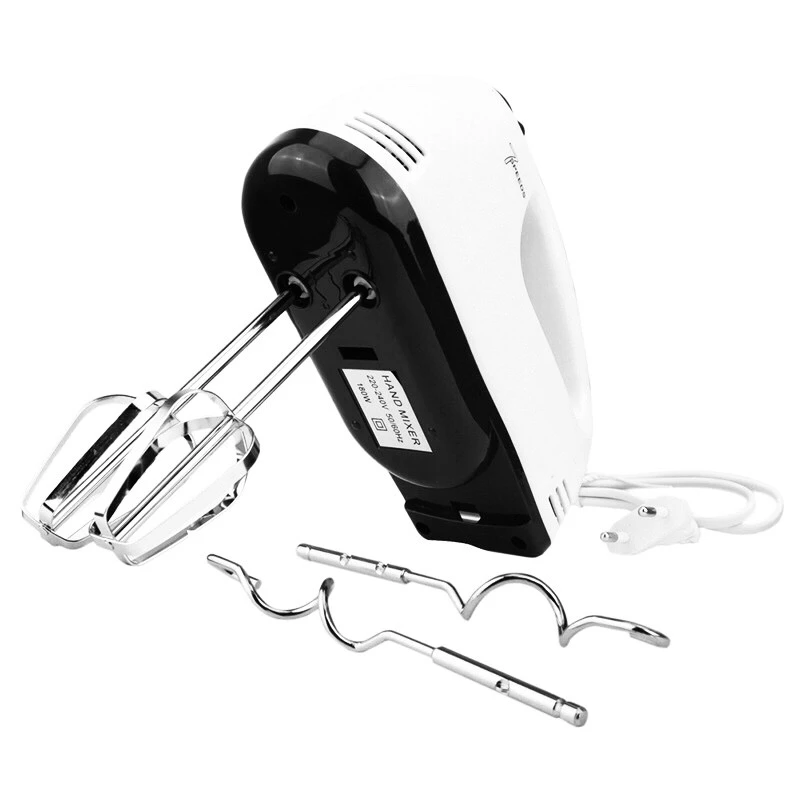 Portable Hand Mixer 7 Speed Mixing Baking and Cooking Mixer