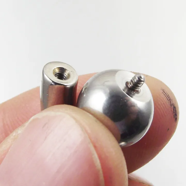 Thickened Titanium Steel Ear Expander Curved Bar Multi-use Ring PA Ring Long Bend Rod Earring Body Piercing Fashion Jewelry