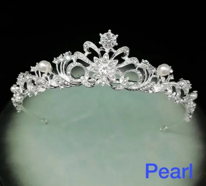 Bridal Jewelry Tiara Princess Stage Alloy Inlaid Rhinestone Crown Wind Crown Crown