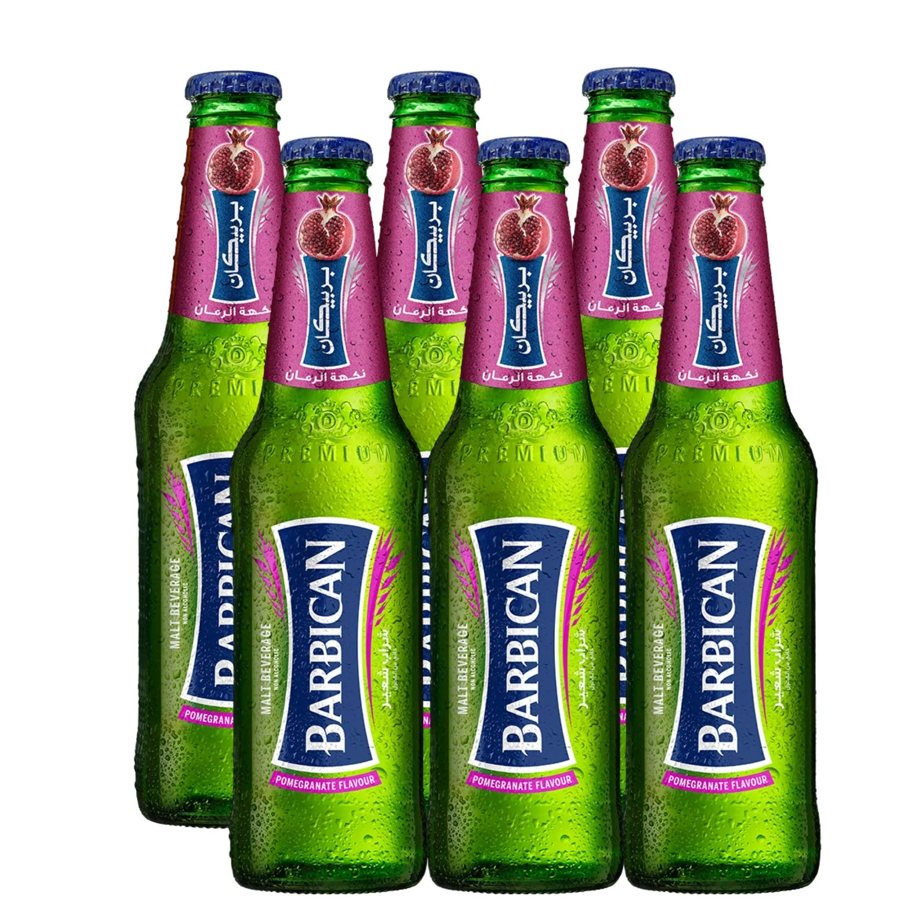 Barbican 330ml Original - Apple/Pomegranate/Barbican Strawberry/Lemon/Pineapple/Peach/Raspberry/Malt (Barbican/Non Alcoholic Malt Drinks/Asian Drinks)