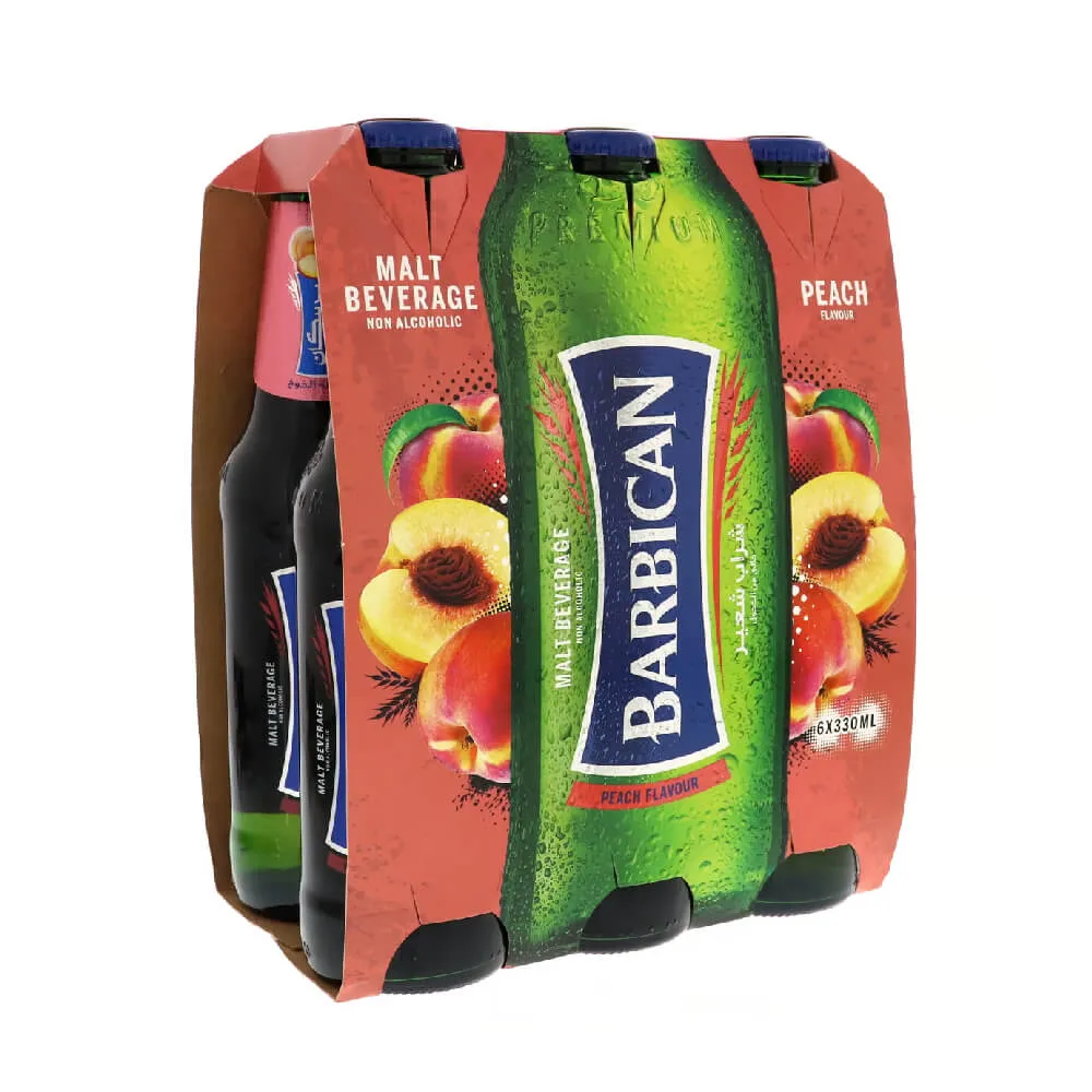 Barbican 330ml Original - Apple/Pomegranate/Barbican Strawberry/Lemon/Pineapple/Peach/Raspberry/Malt (Barbican/Non Alcoholic Malt Drinks/Asian Drinks)