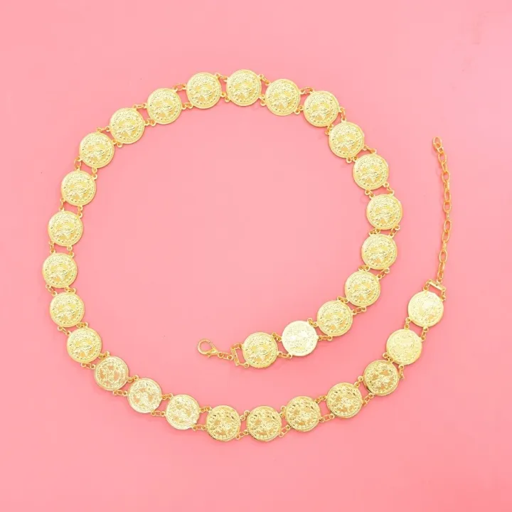 CHUAN Adjustable Belly Dance Waist Chains Retro Gold Silver Dress Chain Versatile Indian Style Tassel Belly