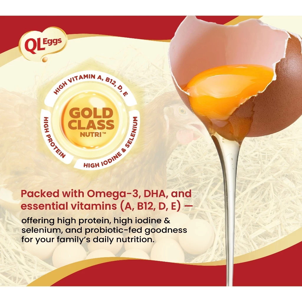 QL Day 1 Egg - Medium (20pcs/30pcs/40pcs) Fresh Egg Farm Fresh Egg Telur Segar