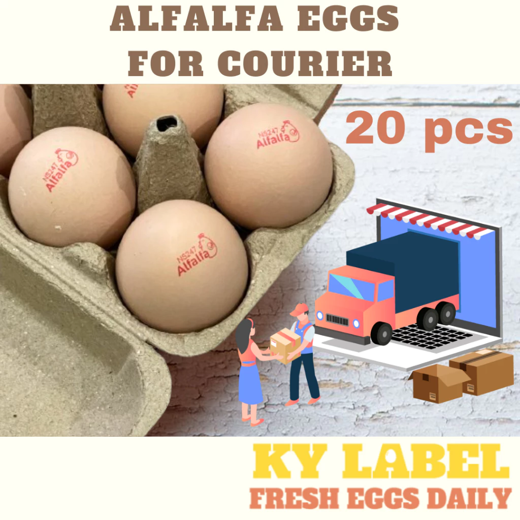 Fresh Alfalfa Eggs 20pcs