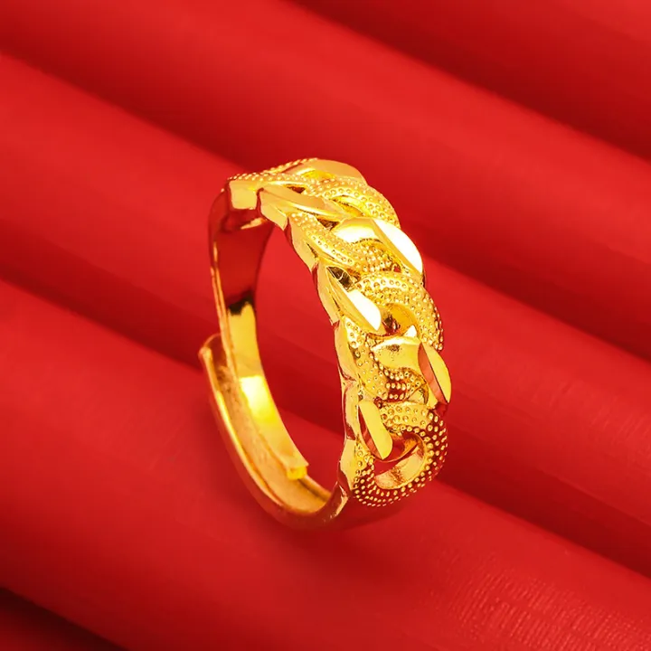 Maxlove Jewelry New Arrival Original Gold 916 Original Malaysia Bracelet for Women Bracelet Men Adjustable Length