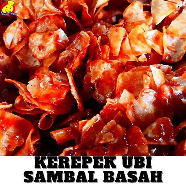 Kerepek Ubi Pedas Basah 1kg - Tapioca Chips Flavour Syrup Sambal Chili 1kg -SIGNATURE DELIGHT