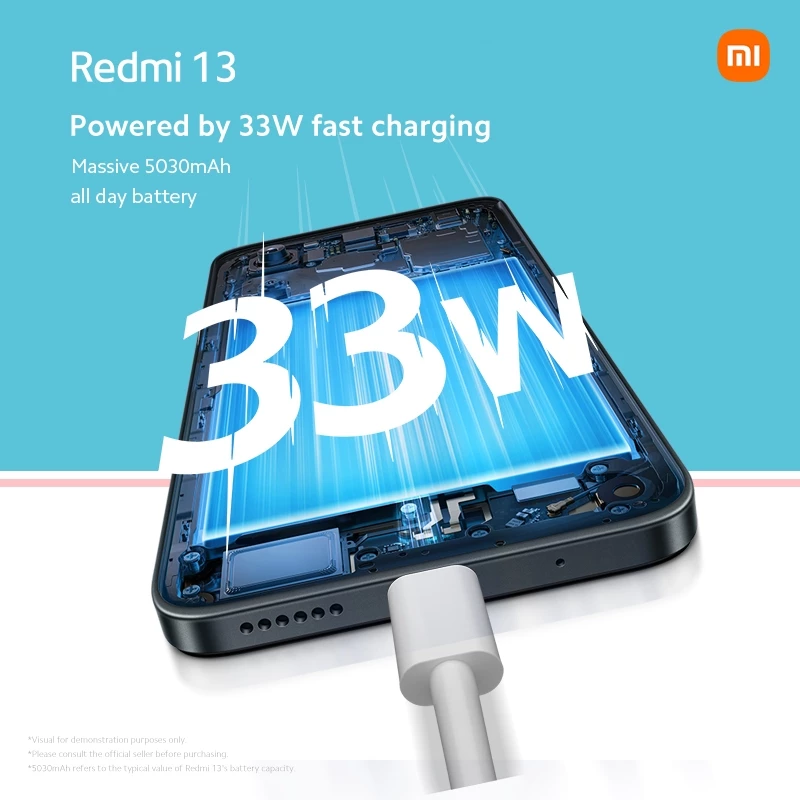 Xiaomi REDMI 13 8+128/8+256 108MP Main Camera/6.79'' FHD+ display/Smartphone