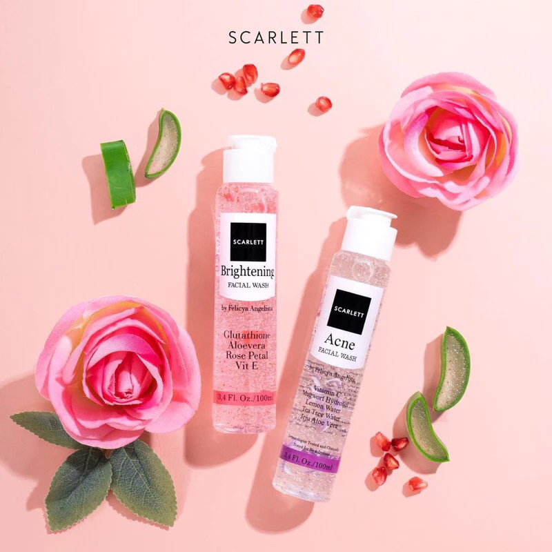 Scarlett Facial Wash Series