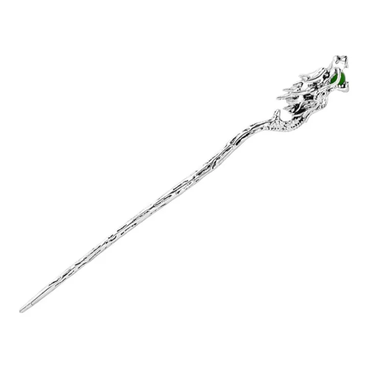 ZUOOU | Dragon-shaped Hairpin Pure Silver Metal New Style Hair Accessory