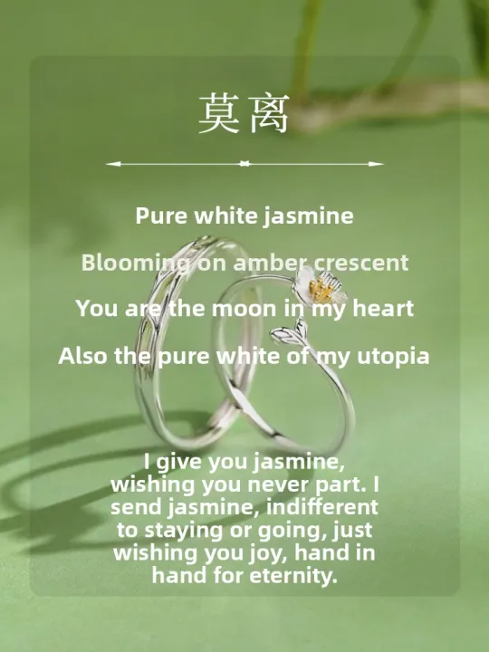 Lnieer | Couples Sterling Silver Ring Set Unique Design Gift for Girlfriend and Boyfriend