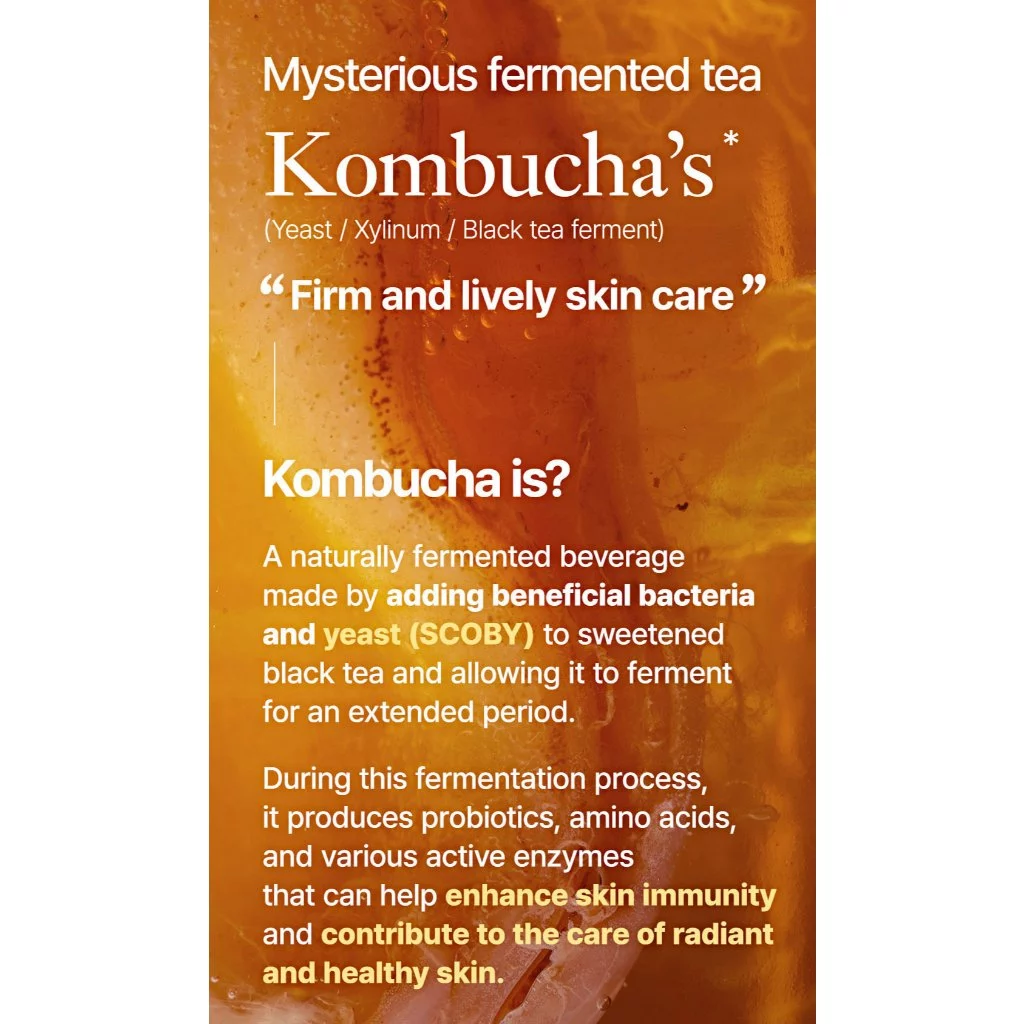 NEXTBEAU Wish Planner Kombucha Biome Series | Toner Ampoule Cream Sunscreen Cleansing Water Cleanser