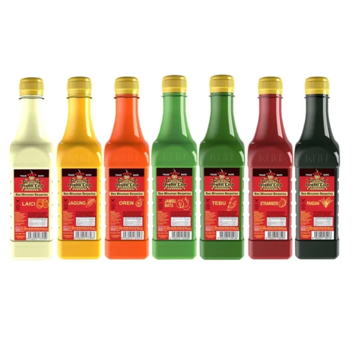 Double Lion Bes Minuman 375ml Pelbagai Perisa Anggur/Tembikai Susu/Tebu/Ros/Oren dll Huat Tiong