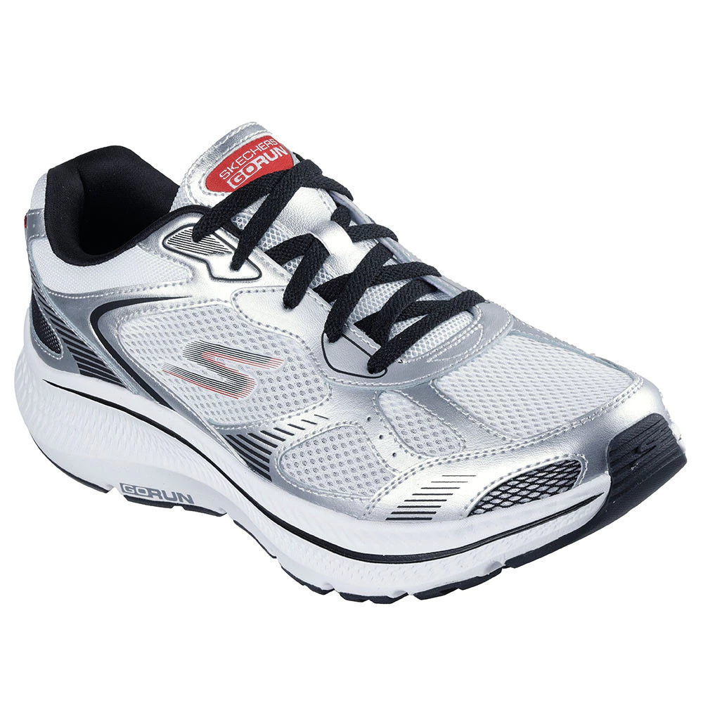 Skechers Men GOrun Consistent 2.0 Volt Running Shoes - 220883-WBK Air-Cooled Goga Mat Kasut Sneaker, Sport, Lelaki SALE