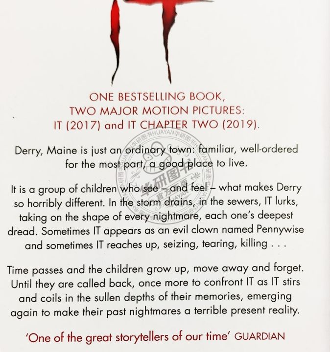 It Stephen King Literary Books for Novel