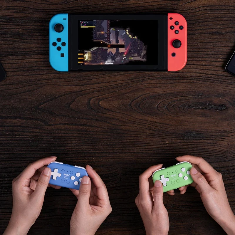 8BitDo Micro Bluetooth Gamepad - Blue, Green (for Nintendo Switch, Android)