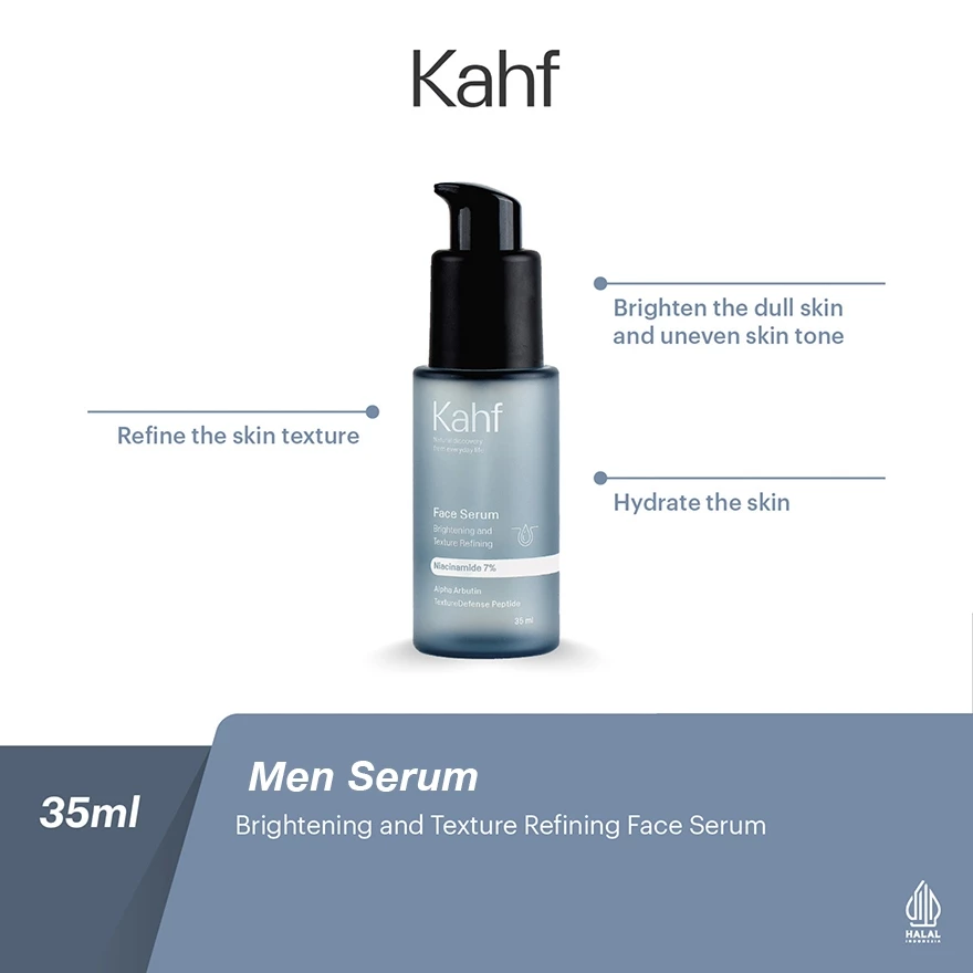 Kahf Brightening and Texture Refining Face Serum 35 ml