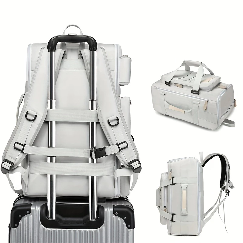 MY available Large Capacity beg travel backpack women Waterproof luggage Multi Compartments for Outdoor Hiking Short Trips 50L旅行包 大容量