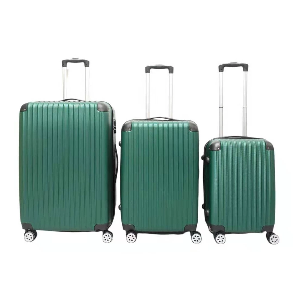 Plain travel luggage bag 16inch 20inch 24inch ABS material suitcase beg bagasi