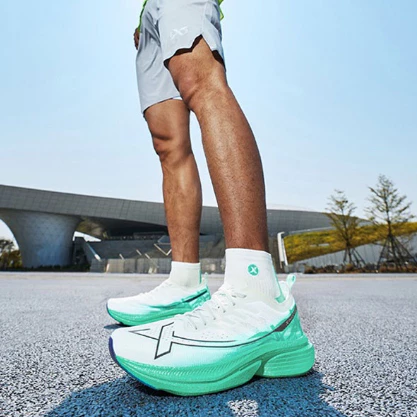 XTEP One Piece Modeling 3.0 Men Running Shoes 3D Printing Rebound Wear-Resistant Unisex Outdoor Sports Shoe