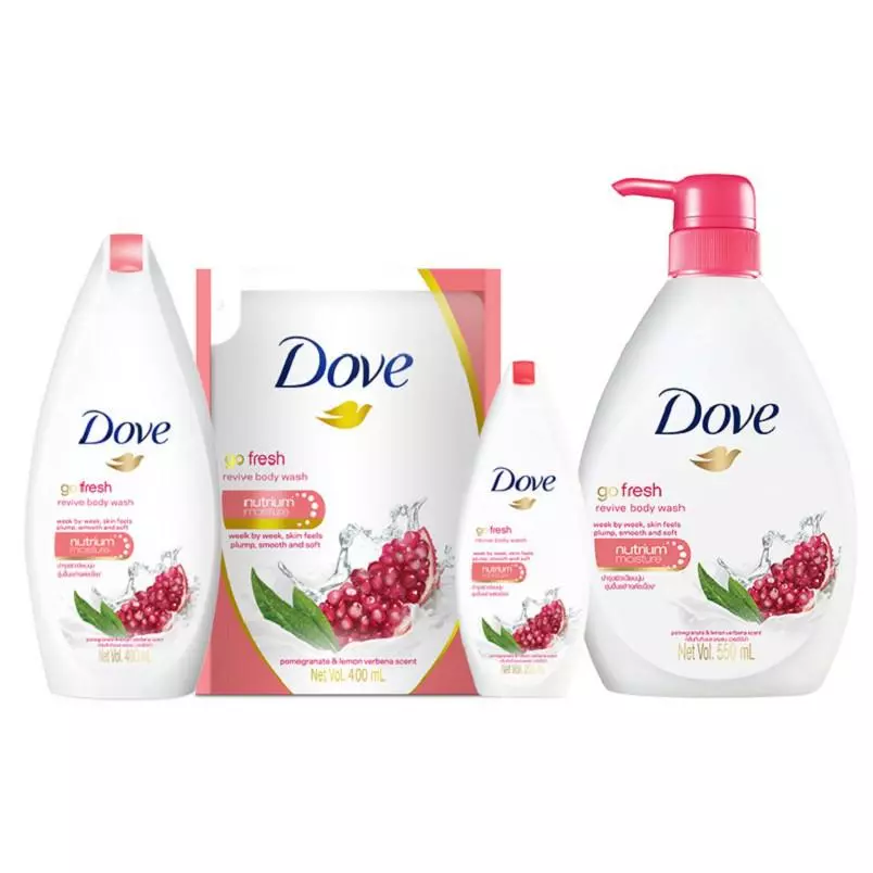 Dove Go Fresh Shower Gel Revive 1000ml