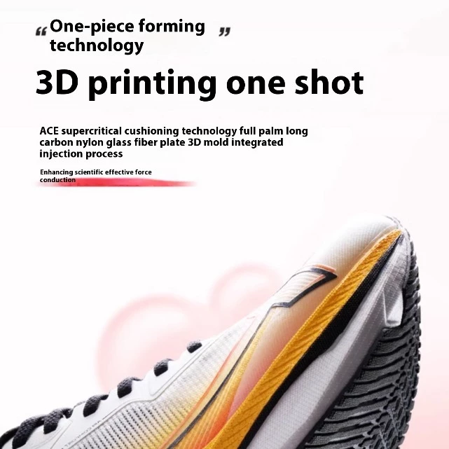 XTEP One Piece 2.0 Men Running Shoes Wear-Resistant 3D Printing Rebound ModelingMen Sports Shoes