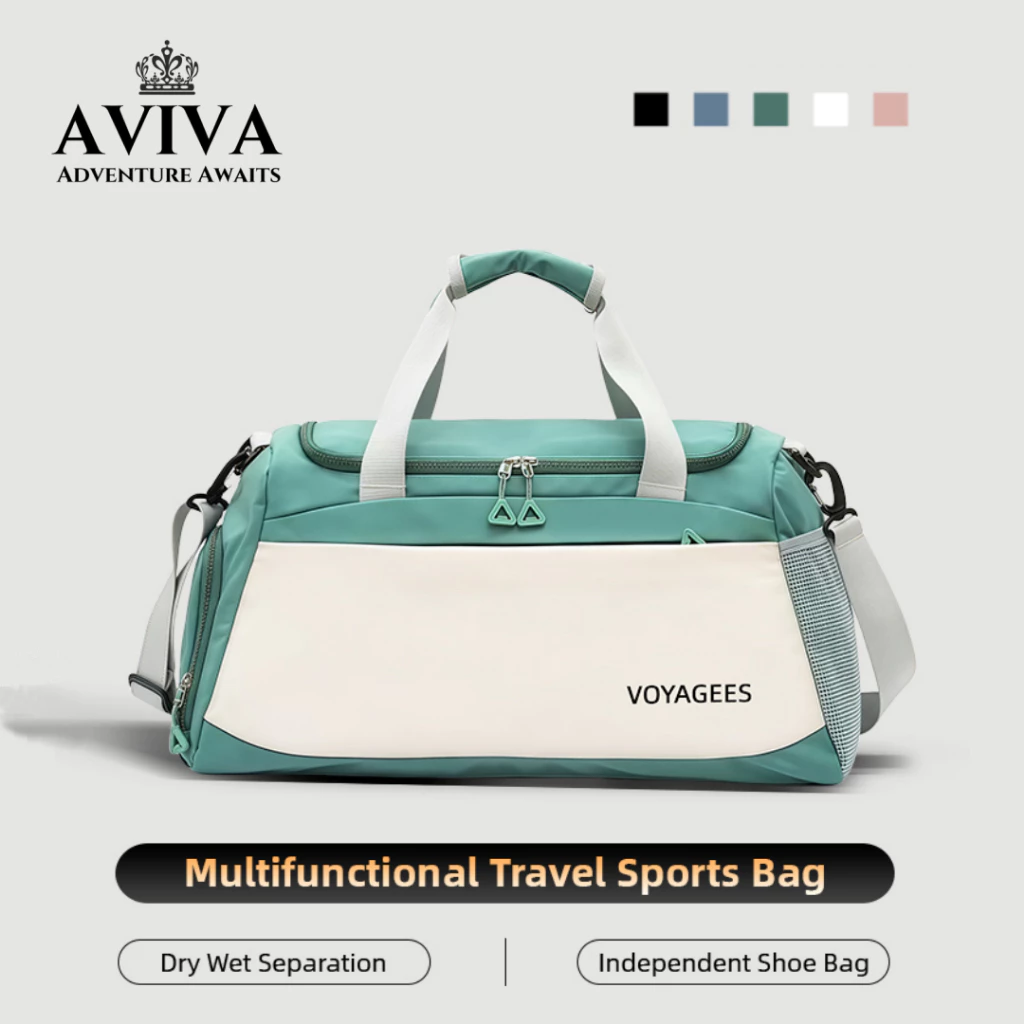 Large Capacity Waterproof Travel Bag Gym Bag For Women Shoulder Bag Fitness Duffel Bags