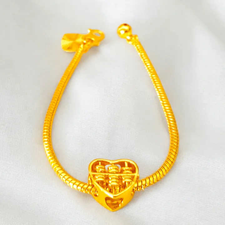 Bracelet Rantai Tangan Perempuan Rantai Emas Sadur Rantai Emas Korea Rantai Emas Bangkok 916 Rantai Tangan Viral