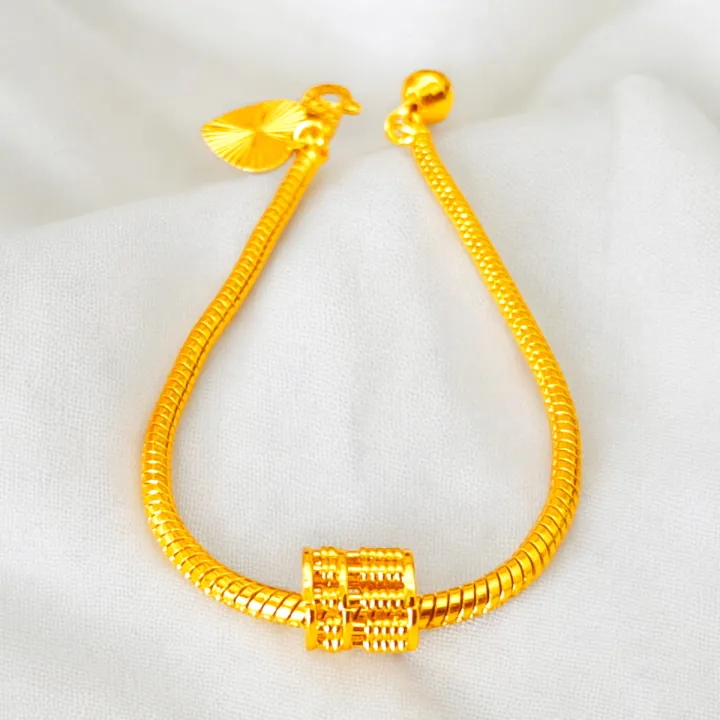 Bracelet Rantai Tangan Perempuan Rantai Emas Sadur Rantai Emas Korea Rantai Emas Bangkok 916 Rantai Tangan Viral