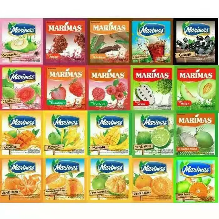 marimas minuman serbuk buah 1 renteng 10 sachet