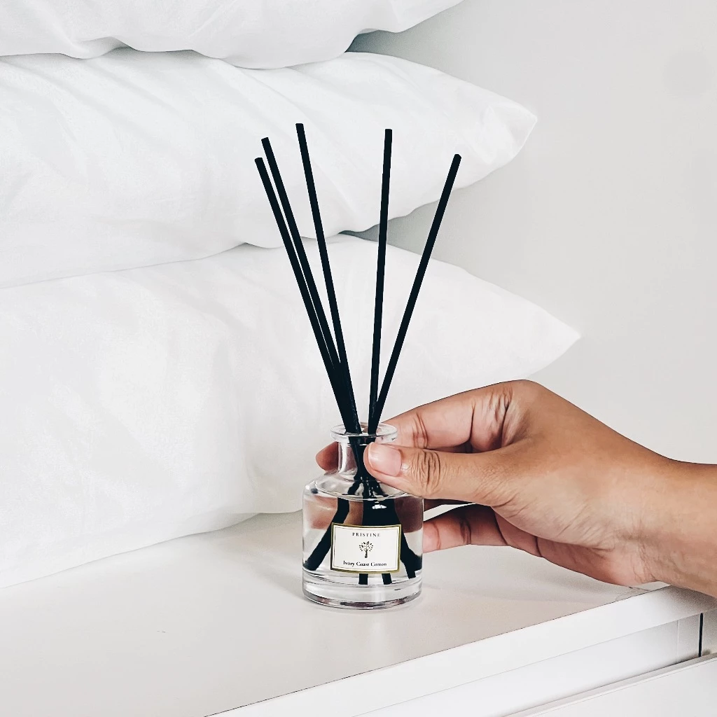Pristine Reed Diffuser | Signature Scent | Essential Oil | Award Winning | 50ml | For Home Decor