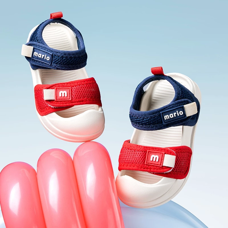 Soft Sole Sandal Velcro Mouth Light Waterproof and Non-Slip