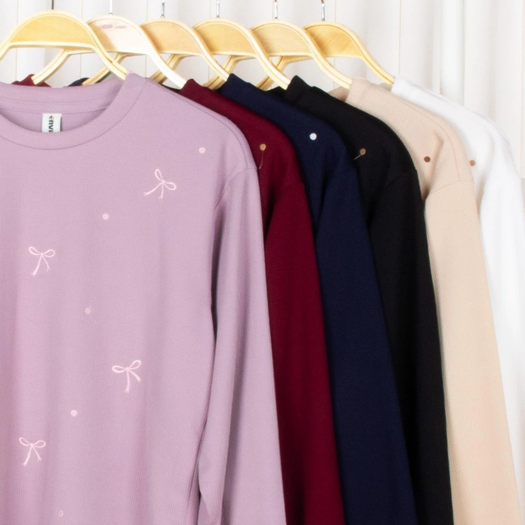 Envie ELLEN Tshirt Polka Dot Coquette Mini Bersulam