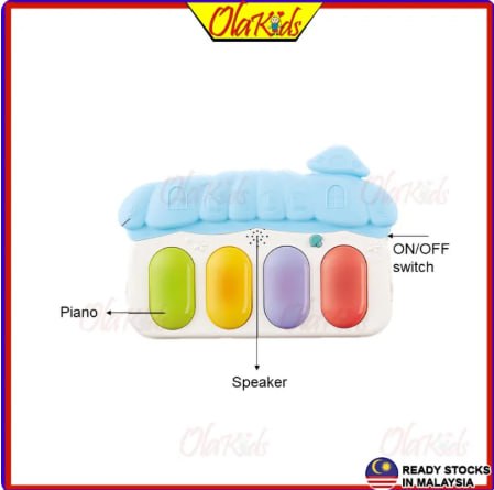 Baby Toys Colourful Musical Play Gym Playgym Play Mat Playmat Baby Mat - Animal