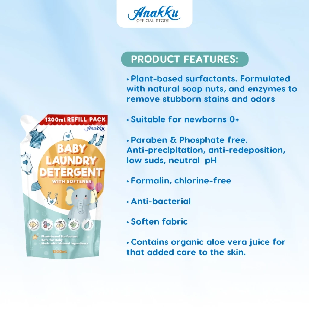 Baby Laundry Detergent and Softener Bundle