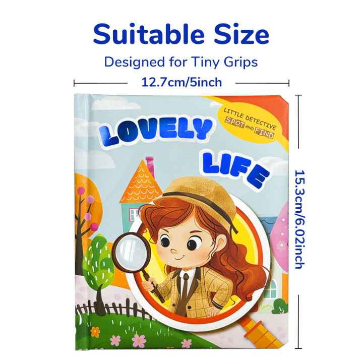 BEAR TALE Lovely Life Seek and Find Book for Kids Exploration Education