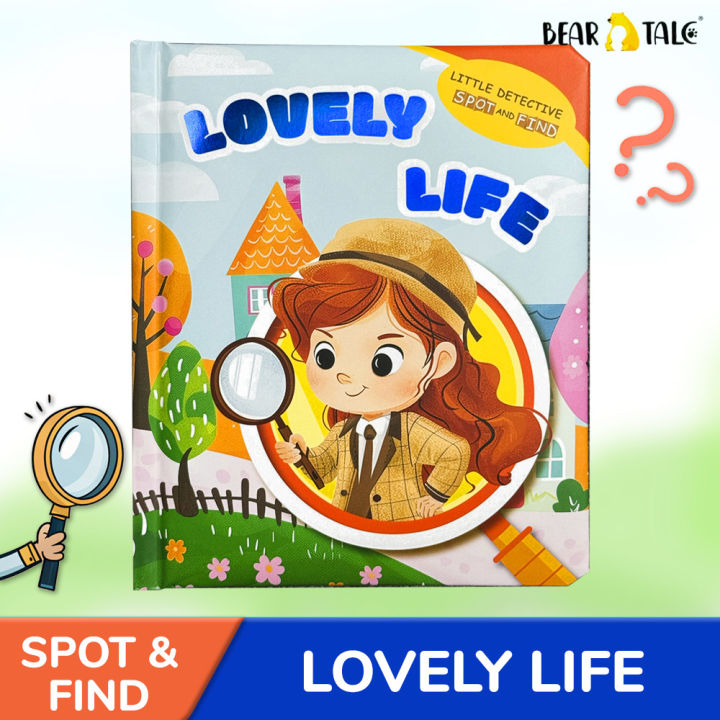 BEAR TALE Lovely Life Seek and Find Book for Kids Exploration Education