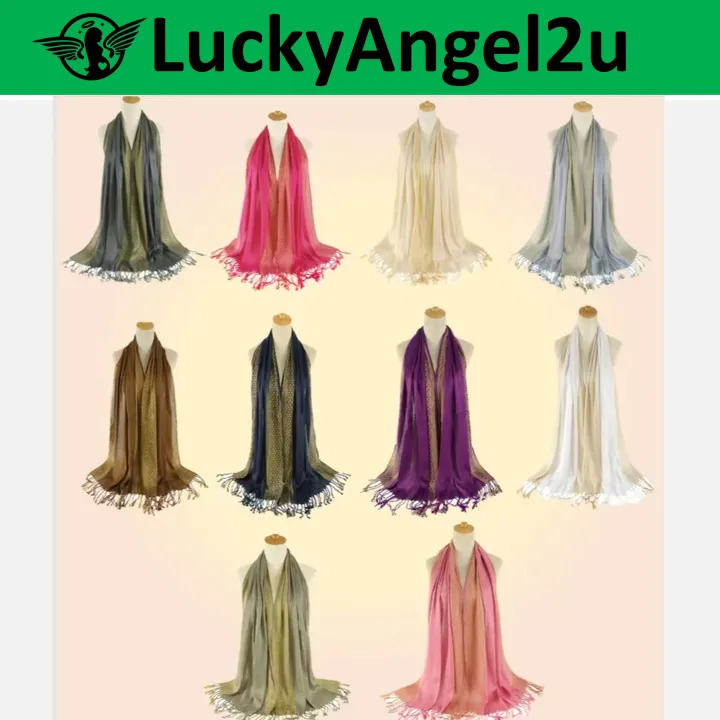 Tudung Shawl Cotton Long Scarf Muslim Fashion
