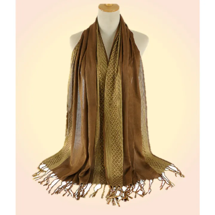 Tudung Shawl Cotton Long Scarf Muslim Fashion