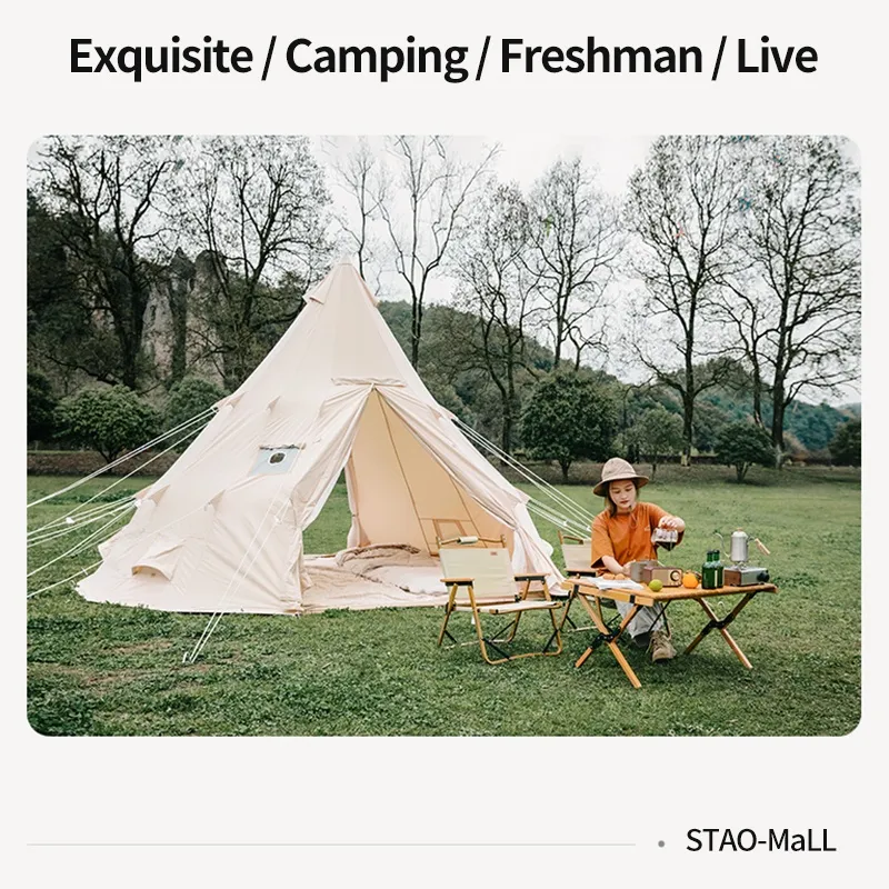 SPORT【Ready Stock】Camping Chair Foldable Outdoor Lightweight Wood Grain Kermit Chair Portable Backrest