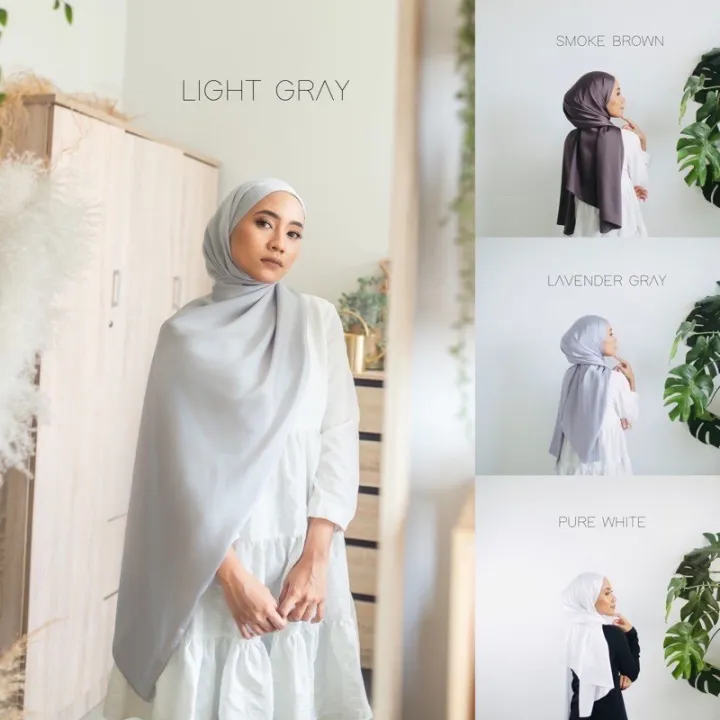 SHAWL SATIN LUXE PREMIUM-BUBBLE SATIN