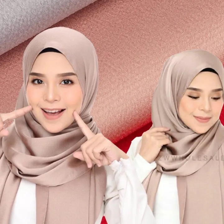 SHAWL SATIN LUXE PREMIUM-BUBBLE SATIN