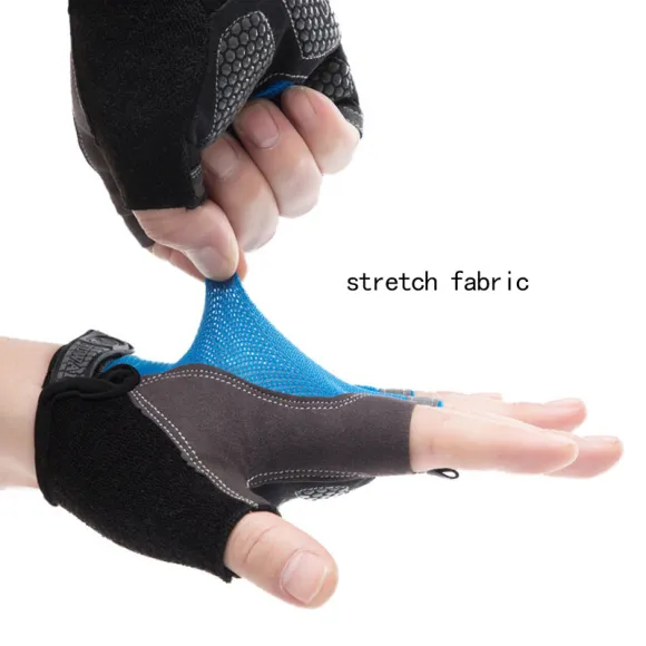 1 Set Fitness Gloves, half finger for men and women training, iron climbing, weightlifting, outdoor mountaineering, anti slip, wear-resistant sports gloves