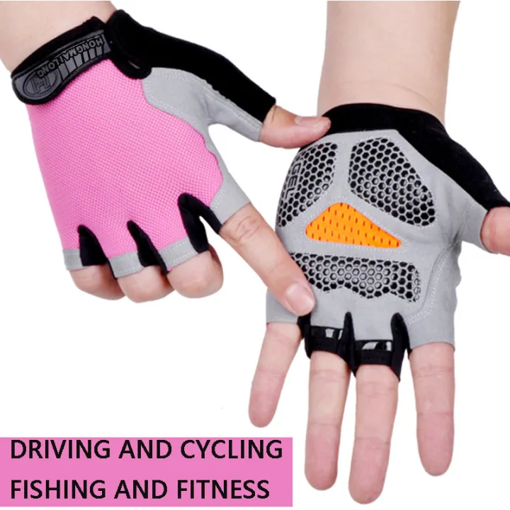 1 Set Fitness Gloves, half finger for men and women training, iron climbing, weightlifting, outdoor mountaineering, anti slip, wear-resistant sports gloves