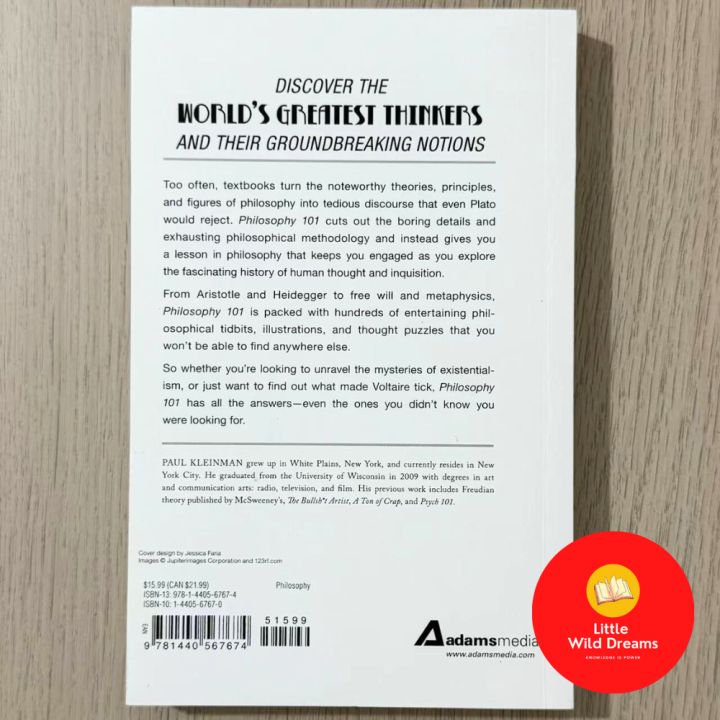 Philosophy 101: From Plato and Socrates to Ethics and Metaphysics by Paul Kleinman